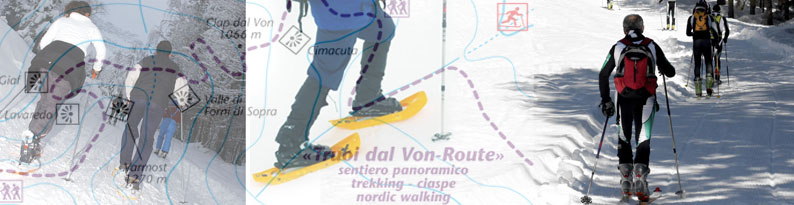Ciaspole e scialpinismo - Forni di Sopra