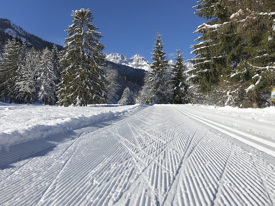 PISTA FONDO FORNI DI SOPRA NEVE