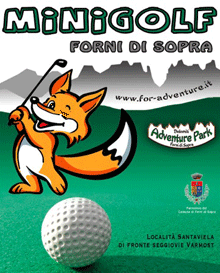 Minigolf a Forni di Sopra